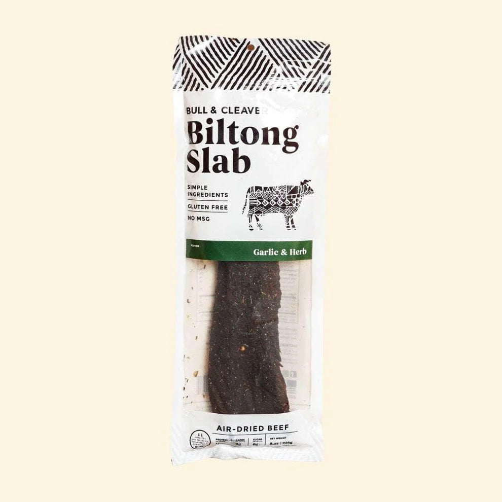 Garlic and Herb Biltong Slab
