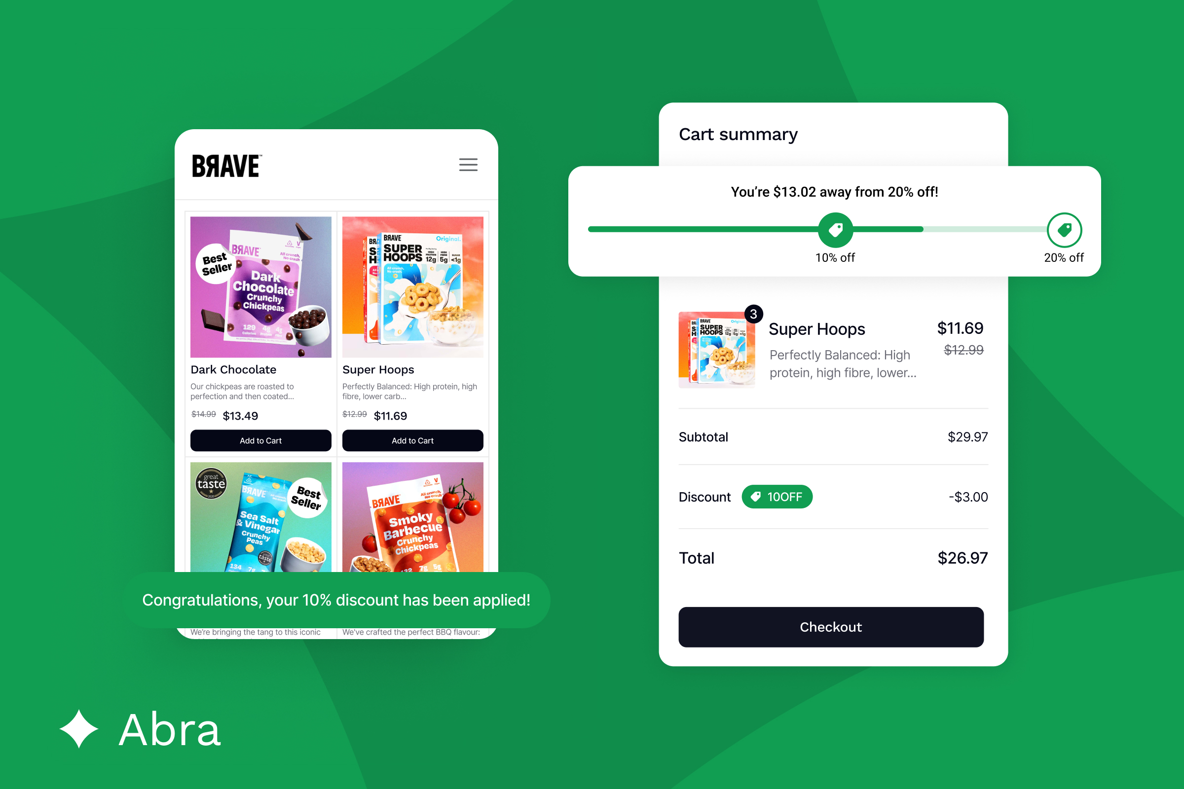 Integrate UpCart and Abra To Increase Conversion by 20%