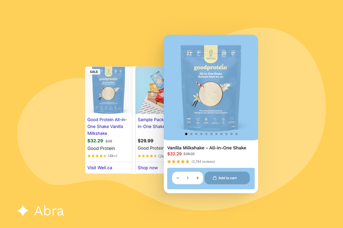 Strikethrough Pricing from Google to Checkout with Abra’s Schema Manager