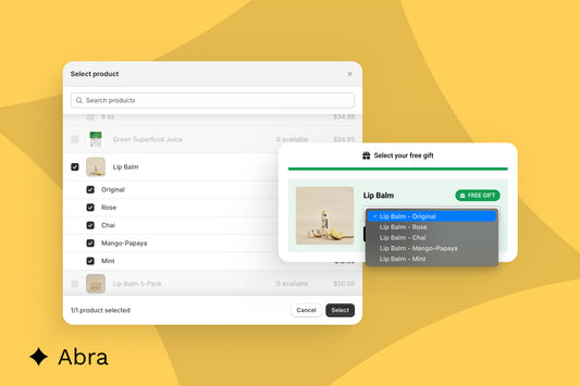 Abra’s Gift With Purchase – Now Optimized for Apparel and Clothing Brands