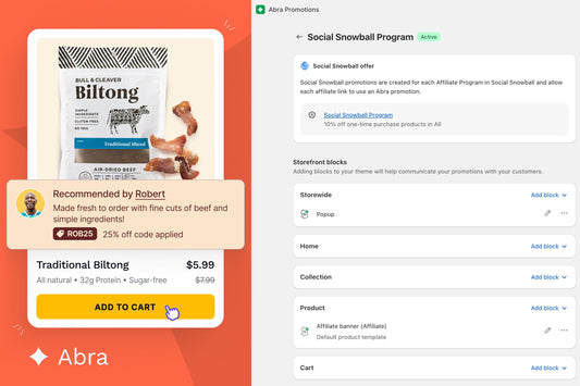 Eliminate Landing Pages and Level Up Your Conversions With Abra & Social Snowball Integration