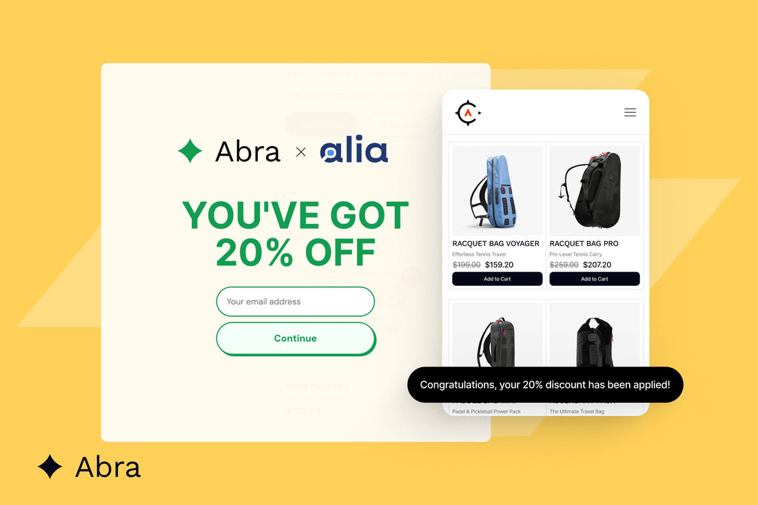 Turn Education Into Conversions With the Abra & Alia Integration